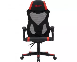 Кресло для геймеров Canyon Flow MCH01 Mesh Black/Red (CNE-MCH01R)