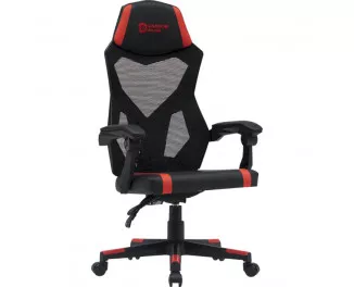 Кресло для геймеров Canyon Flow MCH01 Mesh Black/Red (CNE-MCH01R)
