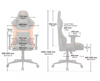 Кресло для геймеров Cougar Armor One V2 F