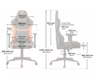 Кресло для геймеров Cougar Armor One V2