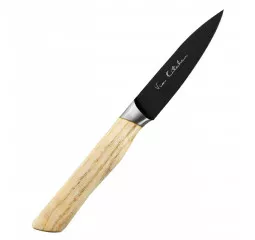Кухонний ніж для чищення овочів 90 мм Satake Black Ash (807-616)