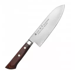 Кухонний ніж Сантоку 170 мм Satake Mahogany (801-133)