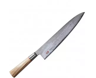 Кухонний ніж Шеф 240 мм Suncraft Senzo Twisted Octagon (TO-06)