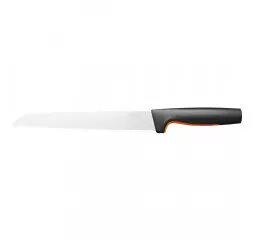 Кухонный нож для хлеба Fiskars Functional Form, 21.3см, нержавеющая сталь, пластик, черный