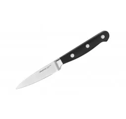 Кухонный нож для овощей Ardesto Black Mars, 8.9см, нержавеющая сталь, дерево, черный