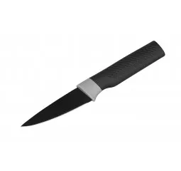 Кухонный нож  для овощей Ardesto Black Mars, 8см, нержавеющая сталь, пластик, черный