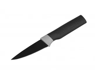 Кухонный нож  для овощей Ardesto Black Mars, 8см, нержавеющая сталь, пластик, черный
