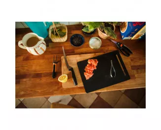 Кухонный нож филейный Fiskars Functional Form, 21.6см, нержавеющая сталь, пластик, черный