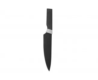 Кухонный нож поварской Ardesto Black Mars, 20см, нержавеющая сталь, пластик, черный