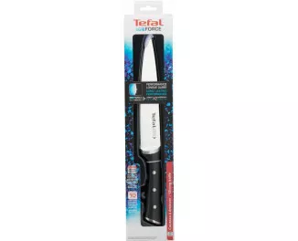 Кухонный нож поварской Tefal Ice Force, 20см, нержавеющая сталь, пластик, черный