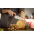 Кухонный нож поварской Tefal Ice Force, 20см, нержавеющая сталь, пластик, черный