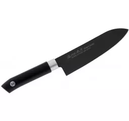 Кухонный нож Сантоку 170 мм Satake Swordsmith Black (805-735)