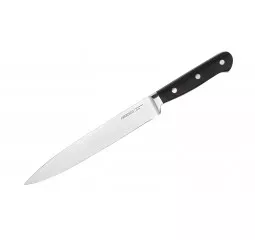 Кухонный нож слайсерный Ardesto Black Mars, 20.3см, нержавеющая сталь, дерево, черный
