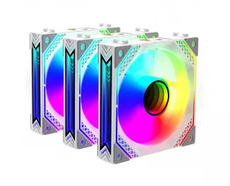 Кулер для корпусу 2E Gaming Air Cool Magic Mirror ACF120MW-ARGB White (2E-ACF120MW-ARGB)