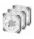 Кулер для корпуса 2E Gaming Air Cool Magic Mirror ACF120MW-ARGB White (2E-ACF120MW-ARGB)
