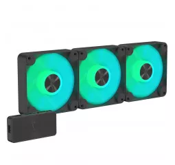 Кулер для корпуса APNX FP1-120 ARGB Black - 3 Pack (APF3-PF11257.11)