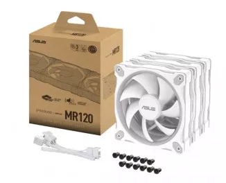 Кулер для корпусу ASUS PRIME MR120 ARGB WHITE 3IN1 (90DA00I3-B09020)