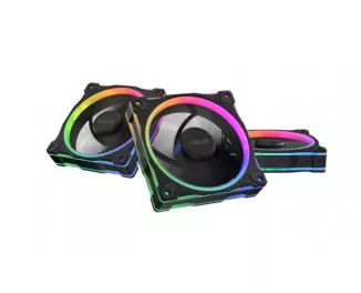 Кулер для корпусу ASUS PRIME MR120 REVERSE ARGB BLACK 3IN1 (90DA00L0-B09020)