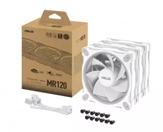 Кулер для корпусу ASUS PRIME MR120 REVERSE ARGB WHITE 3IN1 (90DA00L3-B09020)