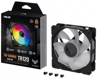 Кулер для корпуса ASUS TUF Gaming TR120 ARGB Reverse Black (90DA00D0-B09000)