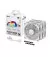 Кулер для корпуса ASUS TUF Gaming TR120 FAN ARGB REVERSE WHITE 3IN1 (90DA00D3-B09020)