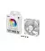 Кулер для корпусу ASUS TUF Gaming TR120 FAN ARGB WHITE (90DA0093-B09000)