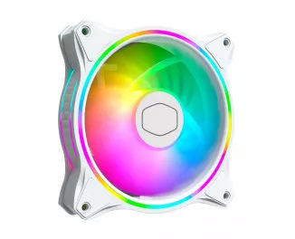 Кулер для корпусу CoolerMaster MasterFan MF120 Halo 3in1 White Edition (MFL-B2DW-183PA-R1)