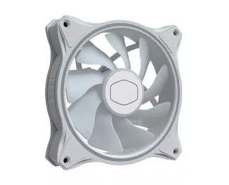 Кулер для корпусу CoolerMaster MasterFan MF120 Halo 3in1 White Edition (MFL-B2DW-183PA-R1)