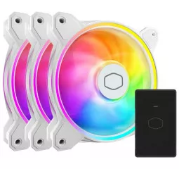 Кулер для корпуса CoolerMaster MasterFan MF120 Halo2 3 in 1 White (MFL-B2DW-213P2-R2)