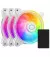 Кулер для корпусу CoolerMaster MasterFan MF120 Halo2 3 in 1 White (MFL-B2DW-213P2-R2)