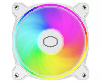 Кулер для корпусу CoolerMaster MasterFan MF120 Halo2 3 in 1 White (MFL-B2DW-213P2-R2)