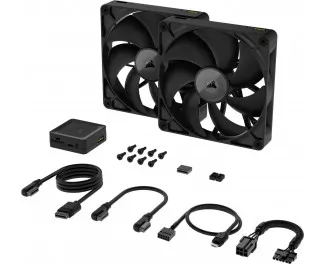 Кулер для корпуса Corsair iCUE Link RX140 PWM Dual Pack (CO-9051012-WW)
