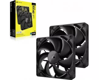 Кулер для корпуса Corsair iCUE Link RX140 PWM Dual Pack (CO-9051012-WW)