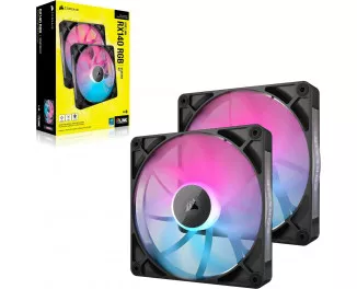 Кулер для корпуса Corsair iCUE Link RX140 RGB PWM Dual Pack (CO-9051020-WW)