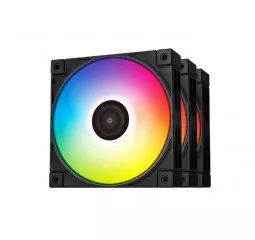 Кулер для корпуса DeepCool FC120 Black 3 in 1 (R-FC120-BKAMN3-G-1)