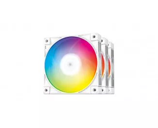 Кулер для корпуса DeepCool FC120 White 3 in 1 (R-FC120-WHAMN3-G-1)