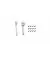 Кулер для корпуса DeepCool FC120 White 3 in 1 (R-FC120-WHAMN3-G-1)
