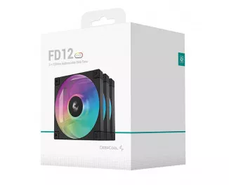 Кулер для корпусу DeepCool FD12 ARGB-3 IN 1 (R-FD12-BKAPN3-G)