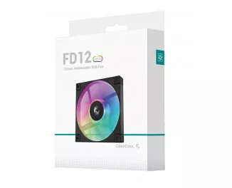 Кулер для корпуса DeepCool FD12 ARGB Black (R-FD12-BKAPN1-G)