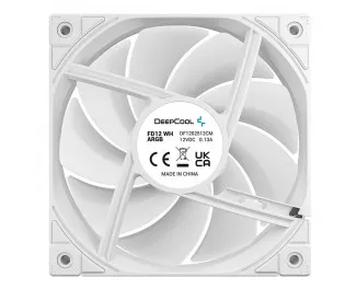 Кулер для корпуса DeepCool FD12 ARGB WH-3 IN 1 (R-FD12-WHAPN3-G)