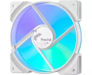 Кулер для корпуса Fractal Design Prisma AL-12 ARGB PWM White (FD-FAN-PRI-AL12-PWM-WT)