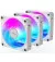 Кулер для корпуса Gigabyte AORUS EZ CHAIN FAN 120 ICE 3-Pack (GP-ECFAN1203 ICE)