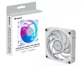 Кулер для корпуса Gigabyte AORUS EZ CHAIN FAN 120 ICE (GP-ECFAN1201 ICE)