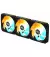Кулер для корпуса Gigabyte EZ CHAIN FAN 120 3-Pack (GP-GBT EZFAN1203)