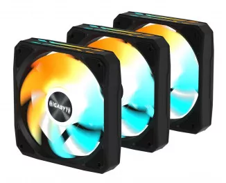 Кулер для корпуса Gigabyte EZ CHAIN FAN 120 3-Pack (GP-GBT EZFAN1203)