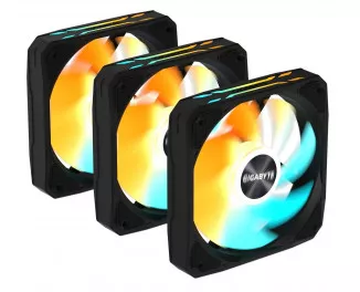Кулер для корпуса Gigabyte EZ CHAIN FAN 120 3-Pack (GP-GBT EZFAN1203)