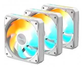 Кулер для корпуса Gigabyte EZ CHAIN FAN 120 ICE 3-Pack (GP-GBT EZFAN1203 ICE)