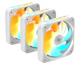 Кулер для корпуса Gigabyte EZ CHAIN FAN 120 ICE 3-Pack (GP-GBT EZFAN1203 ICE)