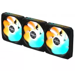 Кулер для корпуса Gigabyte EZ CHAIN RVS FAN 120 3-Pack (GP-GBT EZRVSFAN1203)