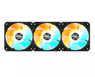 Кулер для корпуса Gigabyte EZ CHAIN RVS FAN 120 3-Pack (GP-GBT EZRVSFAN1203)